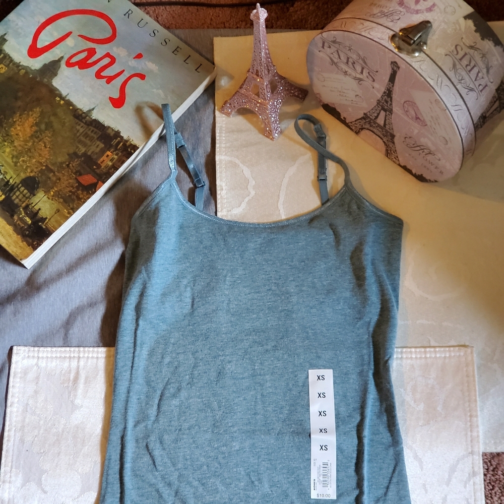 π» $3 if bundled (2 item min) SO Satin-Trim Cami - Picture 1 of 5